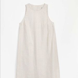 NWT Loft Cutout Back Sleeveless Swing Dress